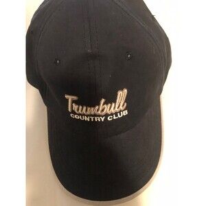 Trumbull Country Club Golf Hat/ Cap Blue Adjustable